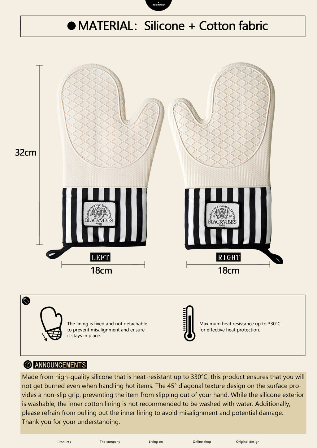 Kitchen Baking Silicone Gloves, Heat-Resistant High-Temperature Oven Gloves, Thickened Microwave-Specific Gloves