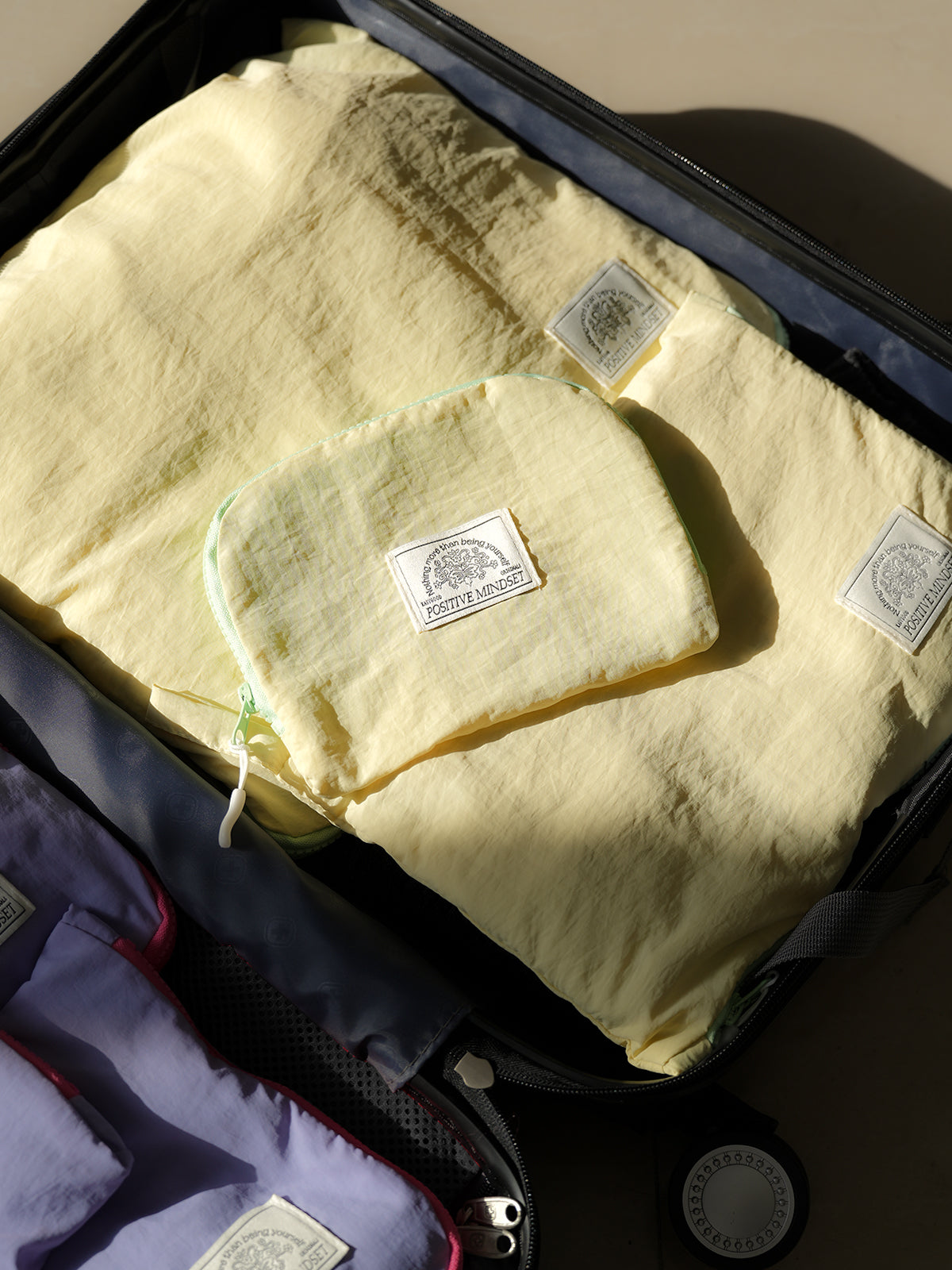 Lightweight Compression Packing Cubes for Suitcases, Compressible Expandable Travel Packing Organizer with Toiletries and Backpack Bag, Travel Essentials for Carry on Luggage 3 Set