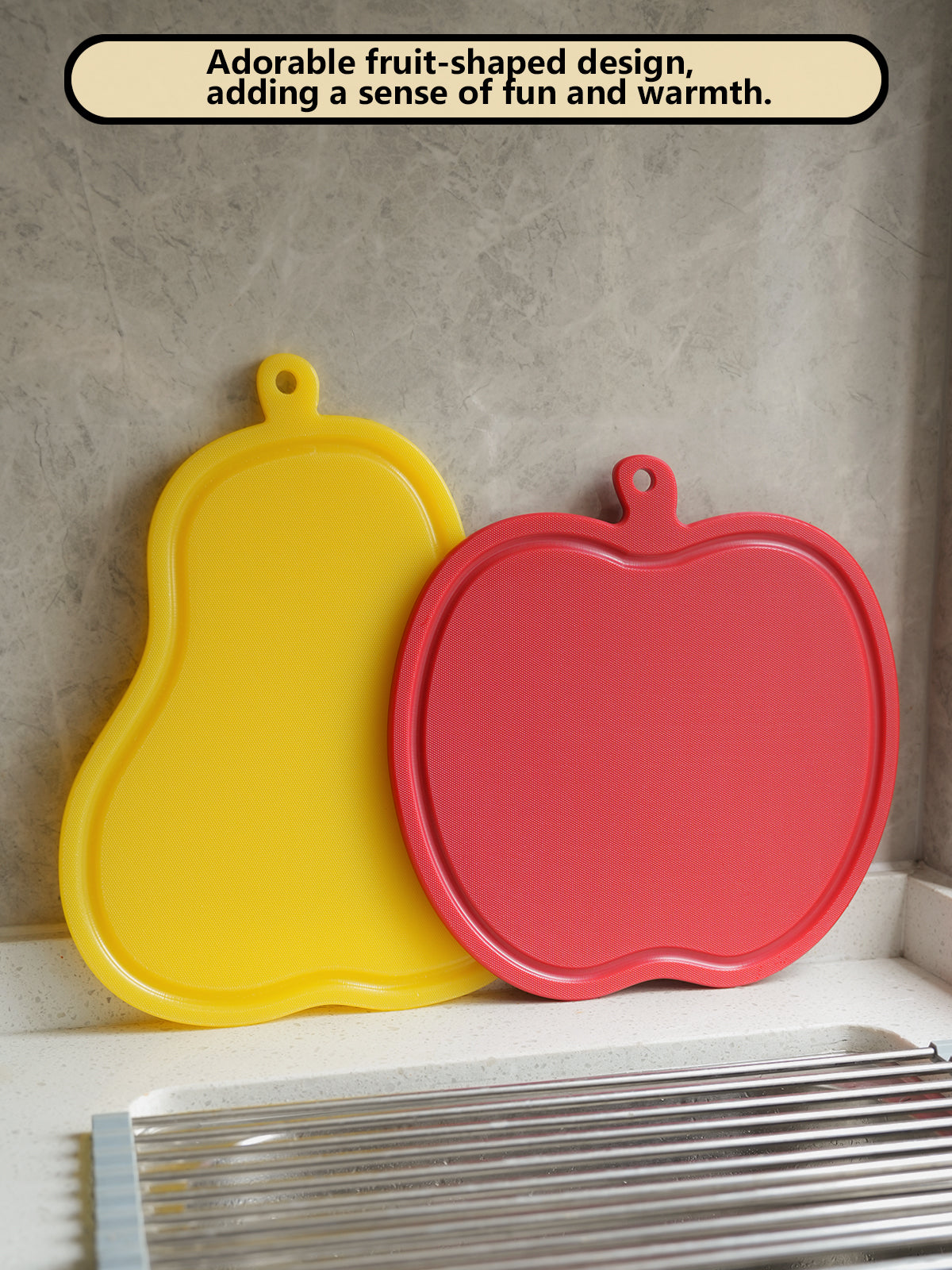 Chopping Board Double Sided Cutting Board for Effortless Cooking Efficient Vegetable Prep for Kitchen Use with Pe Base for Restaurants and Home Chefs