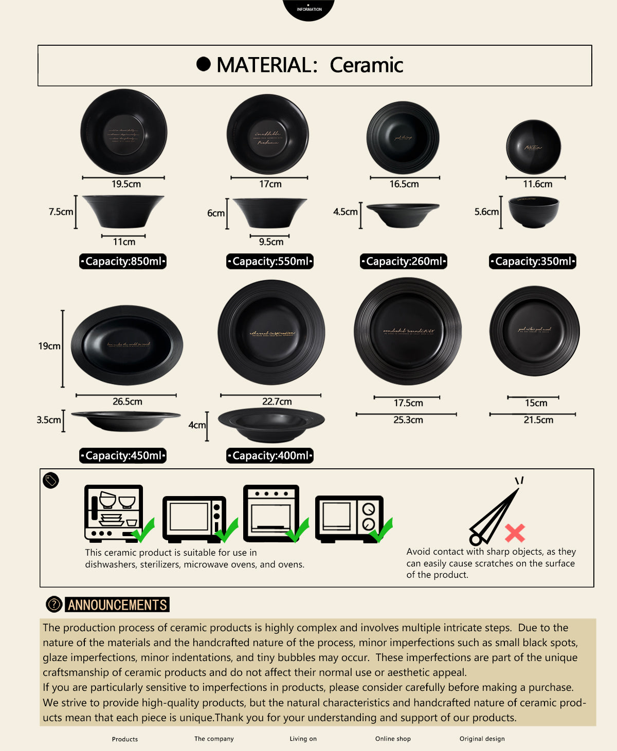 Matte Relief Ceramic Series, featuring soup plates, dinner plates, rice bowls, and soup bowls. Suitable for salads, desserts, steaks, pasta, and main courses. Dishwasher and microwave safe.