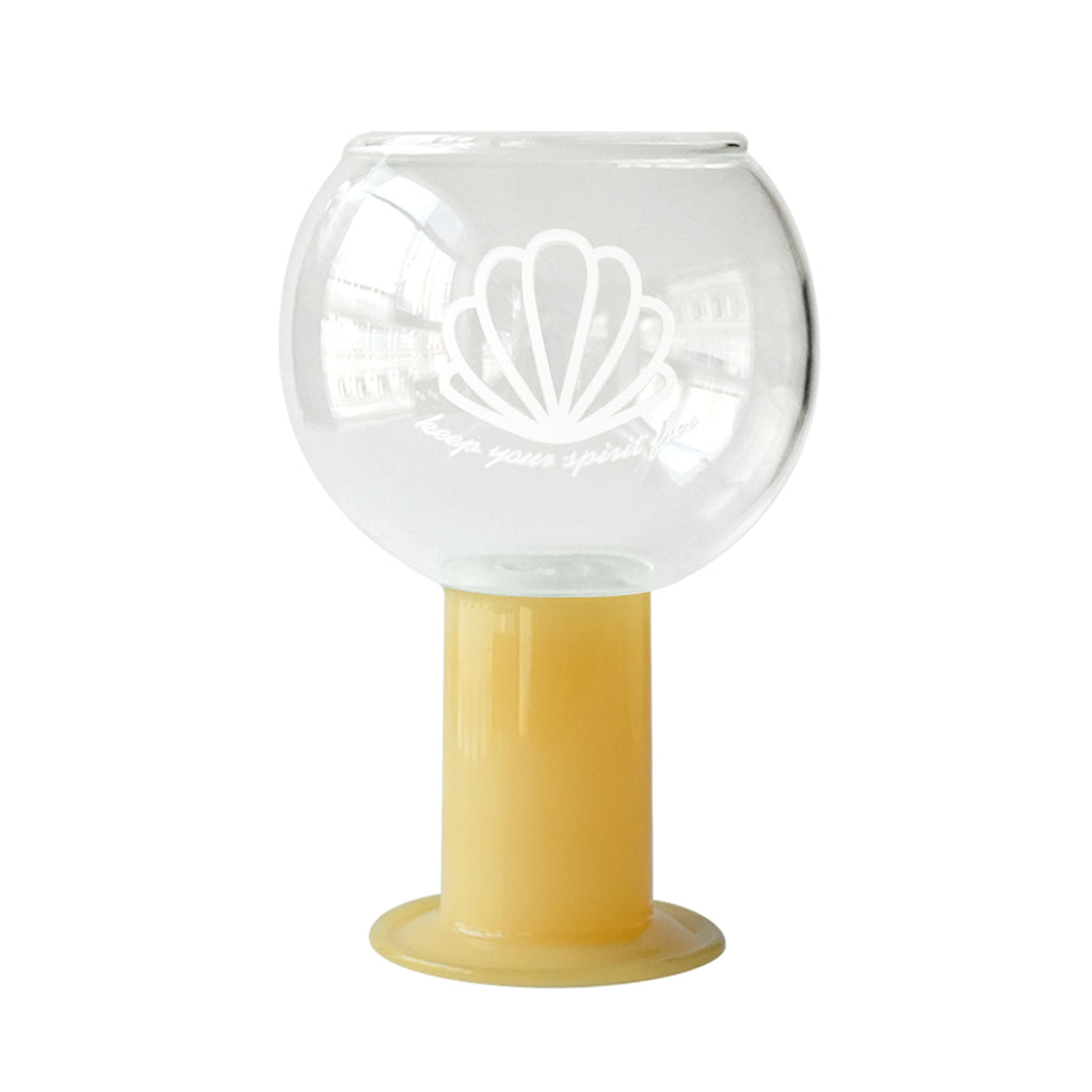Handmade glass cup,Heat-Resistant,400ml