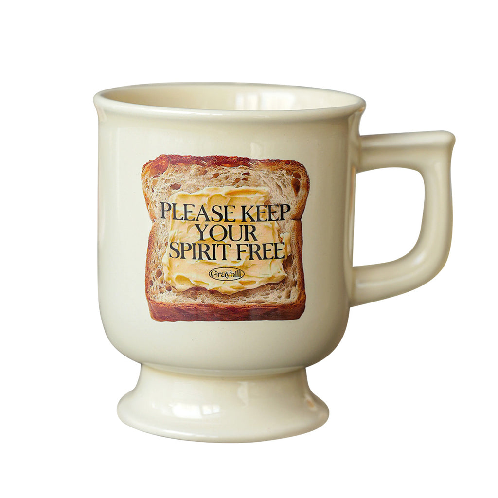 Toast Pattern Ceramic Mug / Coffee Cup