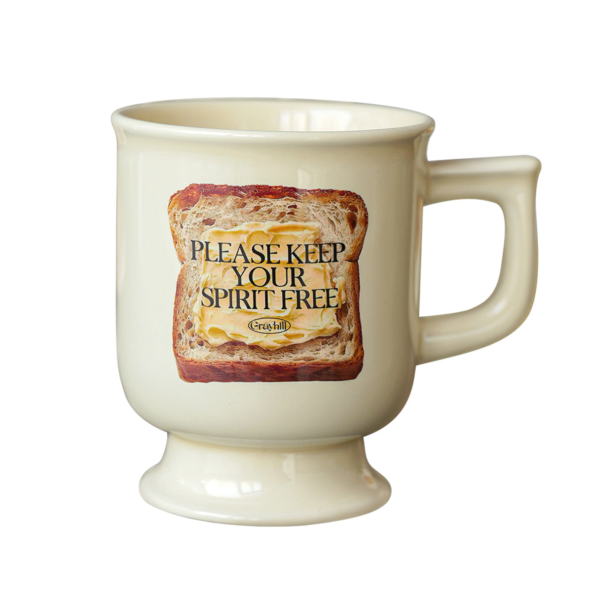 Toast Pattern Ceramic Mug / Coffee Cup