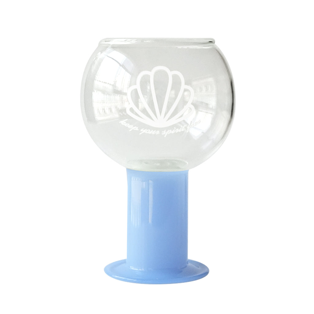 Handmade glass cup,Heat-Resistant,400ml