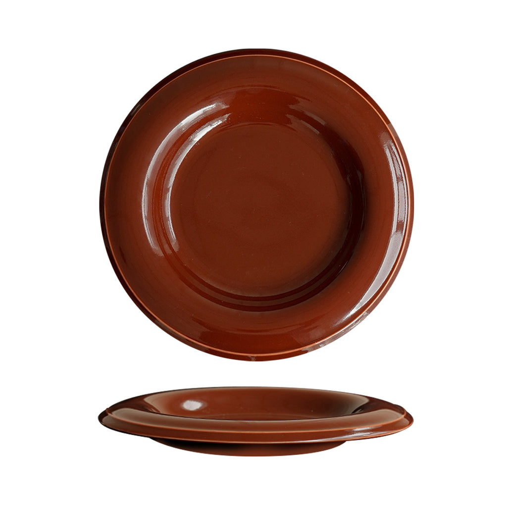 Colorful Ceramic 8.5" Dinner Plate & 5" Bowl Set