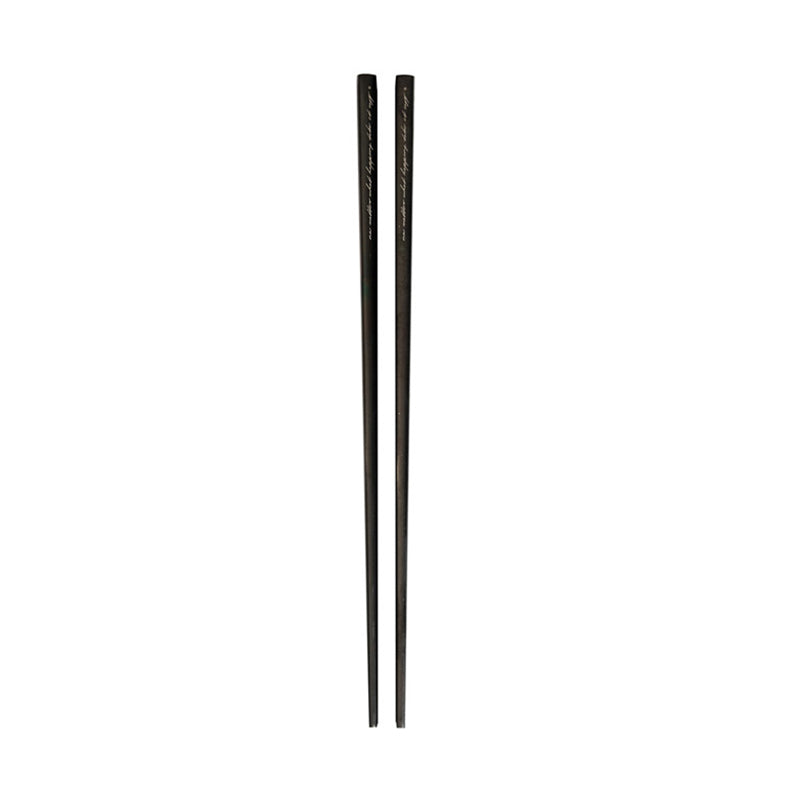Metal Chopsticks, 5 Pairs Stainless Steel Chopstick，Non-Slip Sushi Chop sticks with Laser Engraving, Reusable Chopsticks for Cuisine